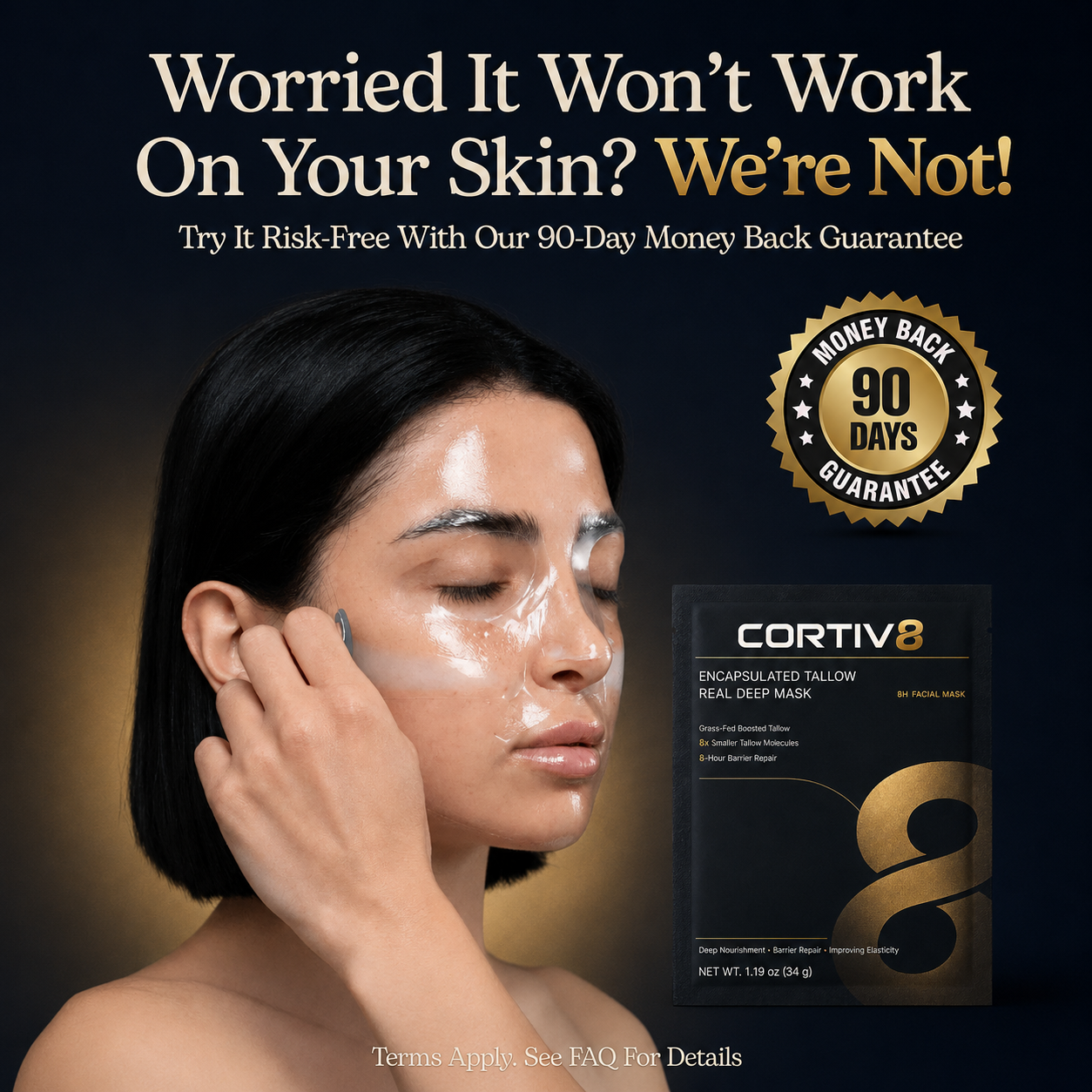 Tallow Deep Wrapping Mask