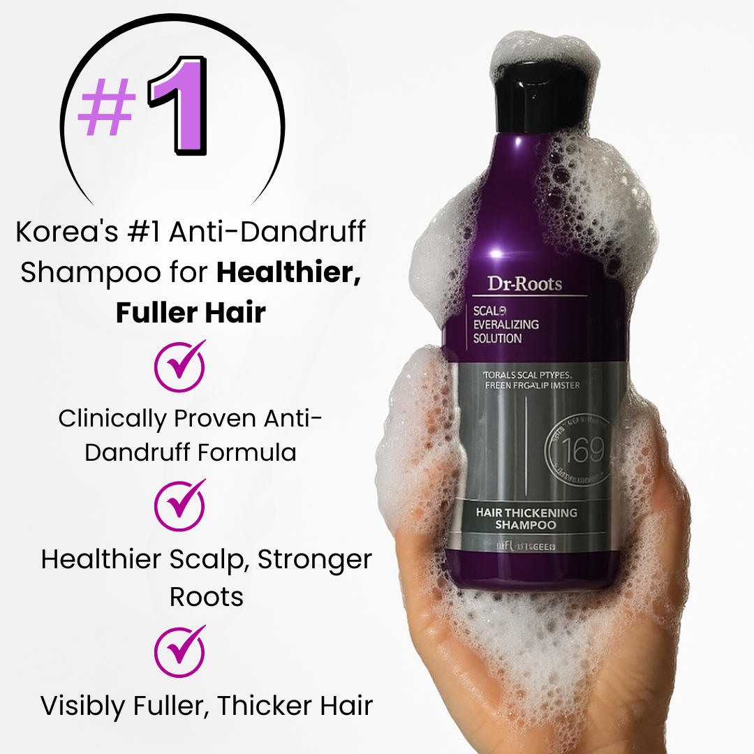 Dr. Roots Anti-Dandruff & Hair Strengthening Duo