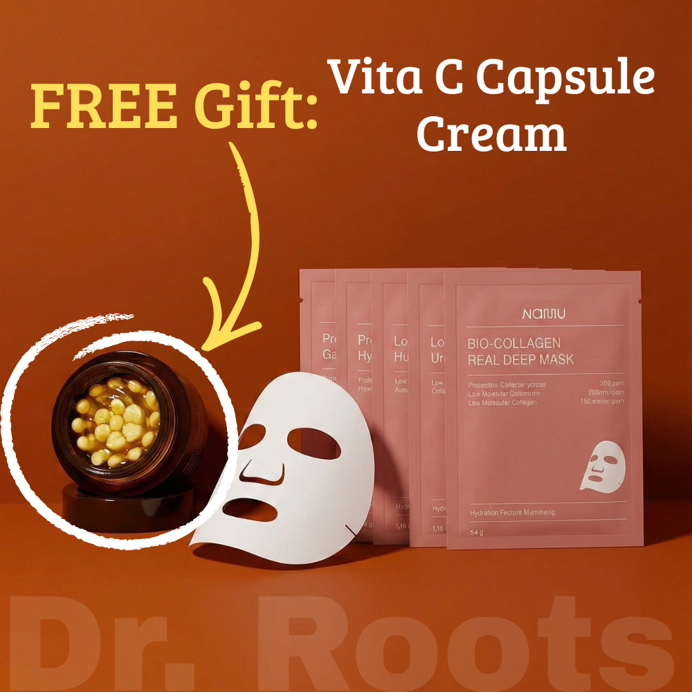 10x Bio Collagen Night Masks + FREE Vitamin C Capsule Cream ($24.99 Value)